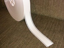 35mm white film leader mylar - white,