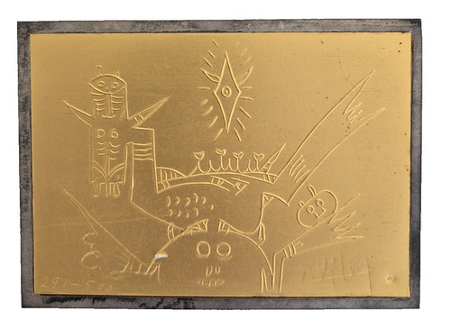 Wifredo lam placca dorata - wifredo,