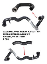 2 X TUBO INTERCOOLER TURBO