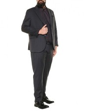 Taglie Forti Uomo Maxfort Giacca Abito Blazer Estiva Leggera  Microfantasia