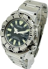 Orologio Uomo Seiko Diver Black Monster 7S26-0350 SKX779 Giorno/Data A3528