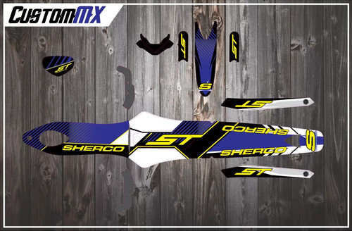 Kit grafica completo sherco - grafica,