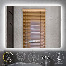 Specchio bagno led con illuminazione 50x70 senza appannamento musica bluetooth specchio parete