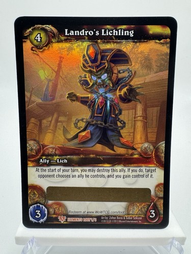 World warcraft tcg - world, of