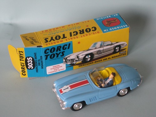 Corgi toys 303s mercedes benz - toys,