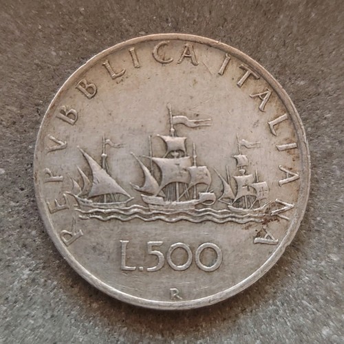 Repubblica italiana moneta 500 - moneta,