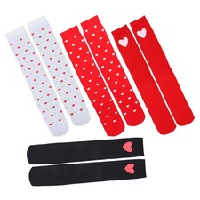  4 Pairs Calze Cuori Calzini
