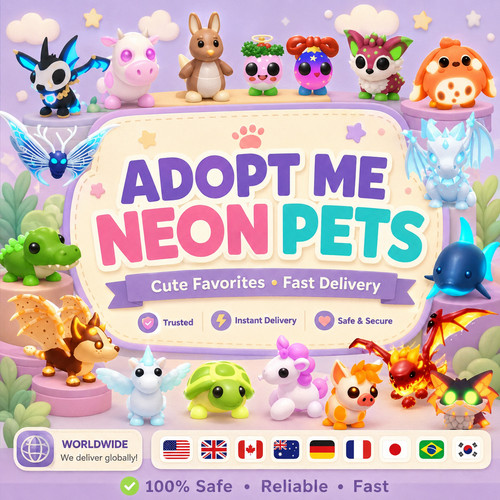 Adopt neon pet - pet, consegna