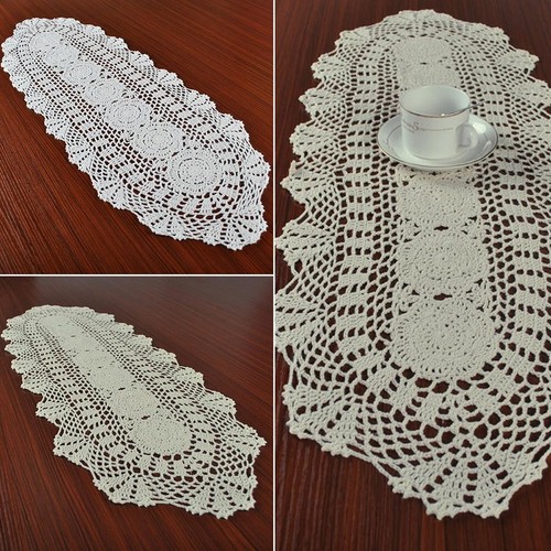 Tovaglia vintage fatta mano - vintage,