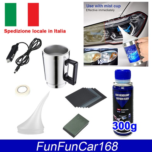 300g kit restauro fari - di, auto