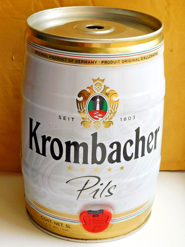Krombacher botte vuota birra - krombacher,