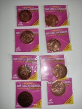 Set di 8 monete del 100esimo