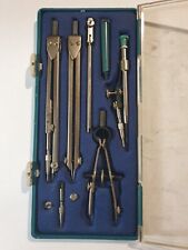 Set di Strumenti da disegno tecnico - Compasso professionale Vintage