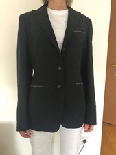 Giacca donna nera in 100% lino