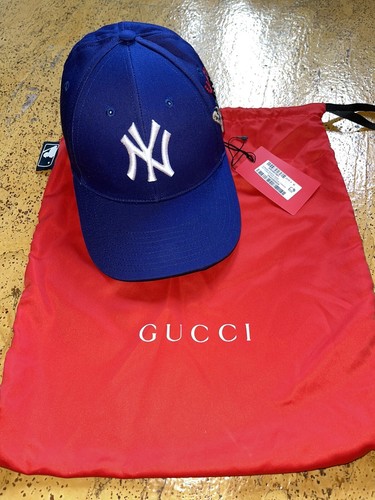 Cappellino gucci blu - cappellino,