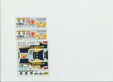 1:43 decal Racing43:Mitsubischi Lancer evo5-Ancap-Montecarlo,Tour de Corse 1999