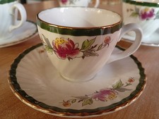 4 TAZZINE DA CAFFE' PORCELLANA