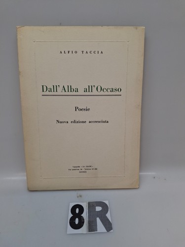 Dall alba all occaso - all'occaso, alfio