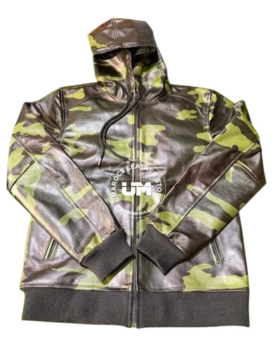 Giacca uomo mimetica - , pelle