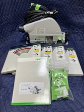 Seghetto circolare a cingoli FESTOOL TS 55 EQ - taglio a tuffo Made in 03/10 molto pulito