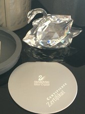 SWAROVSKI Crystal Swan 7633 NR 063 000 in scatola con certificato-
