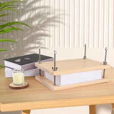 Pressa per libri in legno