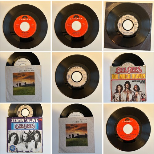 Bee gees singles - gees, •