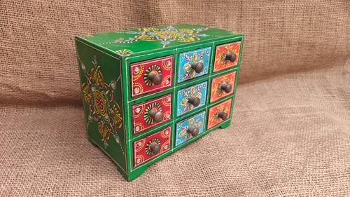 Cassettiera artigianale - , in