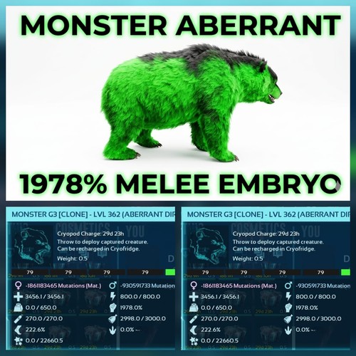 Dire bear aberrant - bear,
