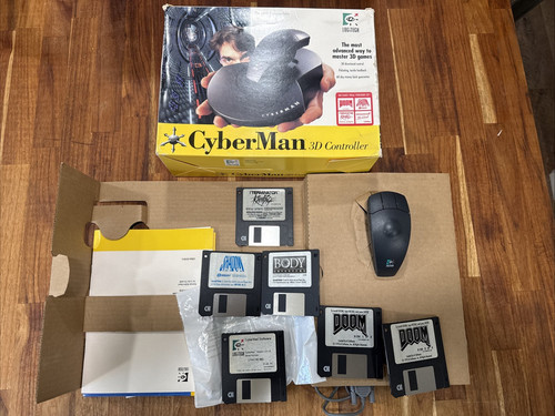 Logitech cyberman controller - logitech,
