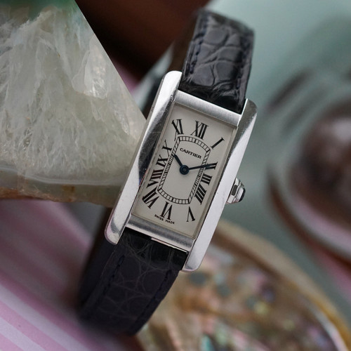 Cartier tank americaine 1713 - cartier,