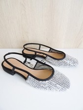 SCARPE SLINGBACK ZARA ARGENTO