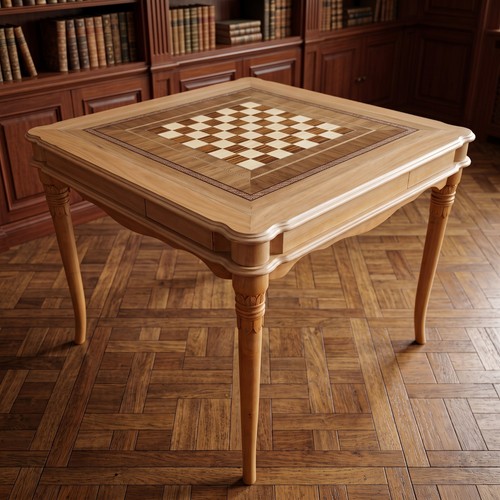 Tavolo gioco legno chiaro - gioco,