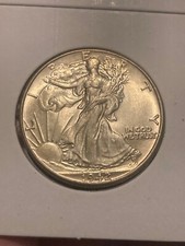 1942-P Mezzo dollaro Walking Liberty - RDT FS-801 gemma FDC - #3159D