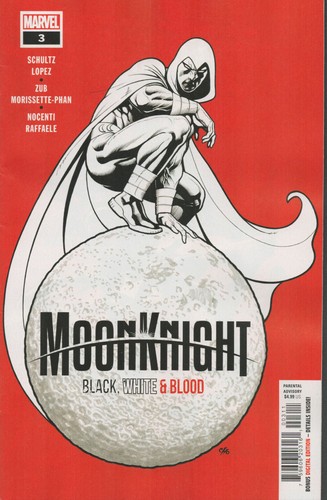 Moon knight black white - knight:,