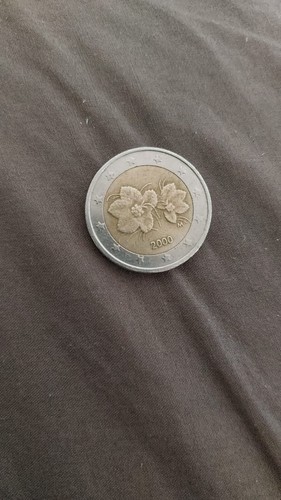 Moneta euro finlandia anno - 2,