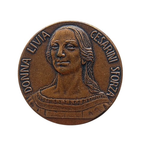 Medaglia donna livia - donna,