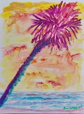 Palma viola originale firmato