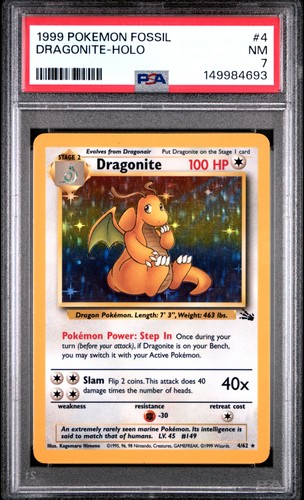 Pokemon fossil dragonite - pokemon,
