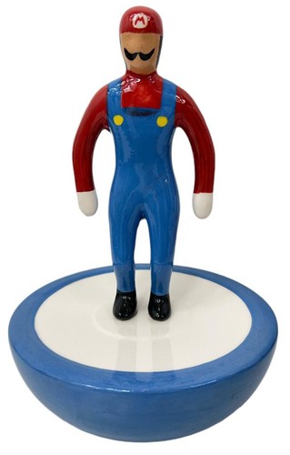 Scultura subbuteo gigante - subbuteo,