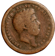 1842  2 Tornesi Italian States