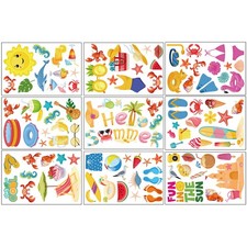  9 Sheets Adesivo Finestra