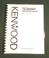 Kenwood TS-950SDX Manuale di