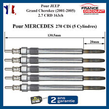 5 Bougie de préchauffage pour Mercedes Classe C CLC 220 C220 CLK E 270 E270 CDI