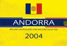 Set monete Andorra 2004