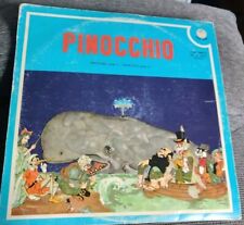 Disco 33giri Cartoni Animato Pinocchio