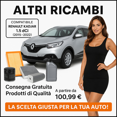 Kit filtri dci - kit, renault