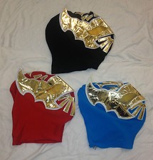 Spandex Wrestling Maschera Sin Cara Deluxe Adulto Bambino Misura Wwe Lucha Libre