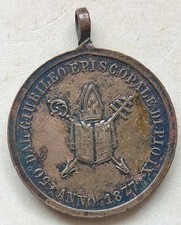 MEDAGLIA VOTIVA PIO IX