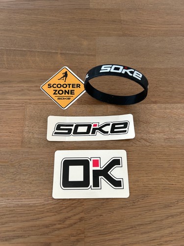 Adesivo soke stunt scooter - soke,